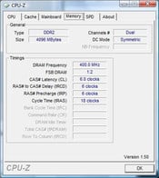 System info Memory