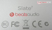 ...that can be clearly enhanced via the integrated Beats Audio HD sound system, particularly when headphones are used.