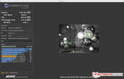 Cinebench R15 sous Mac OS.