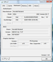 System info CPU