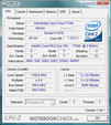 Informations CPU-Z du FSC Esprimo M9400