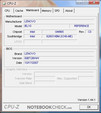 CPU-Z information of the  Lenovo 3000 N200