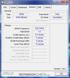 CPU-Z-information Acer Aspire 2920