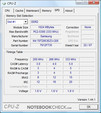 Informations CPU-Z du FSC Esprimo M9400