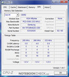 CPU-Z-information Acer Aspire 2920