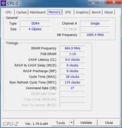 CPU-Z Memory