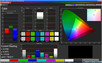 Fidélité des couleurs (espace de couleur cible sRGB)