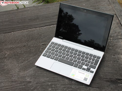 Le Toshiba Satellite Click Mini L9W-B-102, nos remerciements à Toshiba Allemagne.