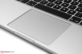 Le trackpad en verre est inégalé.