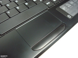 Excellent touchpad avec d'agréables propriétés de glisse