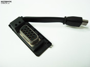 Adaptateur Mini-VGA fourni