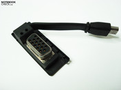 Adaptateur Mini-VGA fourni Adaptateur Mini-VGA fourni