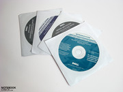 seldom included: recovery DVDs for software and operating systems