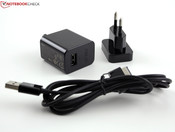 Micro alim USB et cable USB