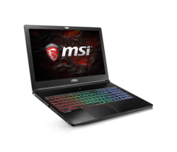 MSI GS63VR Stealth Pro. Modèle de test fourni par MSI Allemagne.