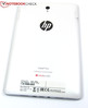 Façade avant noire, dos blanc : il s'agit de la seule combinaison de couleurs disponible avec la HP Slate 8 Pro.