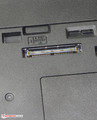 The Lifebook E554's docking port.