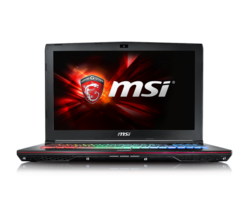 En test : le MSI GE62 6QD. Exemplaire fourni par Cyberport.de.