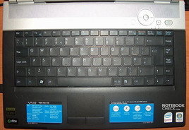 Clavier Sony Vaio VGN-FZ11M