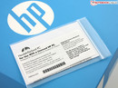 HP conseille de conserver les cartes mémoires soigneusement dans un sac.
