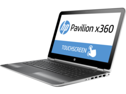 Test: Convertible HP Pavilion x360 15-bk001ng. Exemplaire de test fourni par Cyberport.de