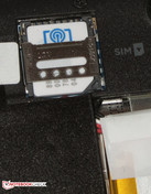 Le lecteur de cartes SIM est destiné à accueillir des modèles Micro-SIM.