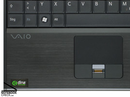 Sony Vaio VGN-SZ71WN/C touch pad