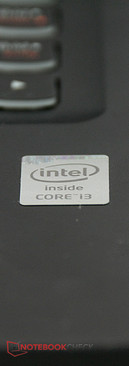 Le processeur Intel Core i3 est suffisant pour alimenter l'ordinateur.