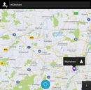 L'application Cartes fonctionne exactement comme Google Maps, et compagnie.