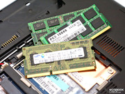 Avec les 1024 Mo de RAM Samsung DDR3 il y a...