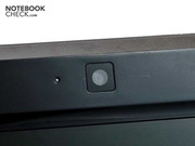 La Webcam 0.3 megapixel.