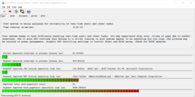 Latency Checker: Error!