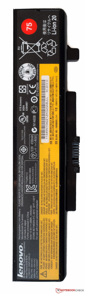 Courte Critique Du Pc Portable Lenovo Thinkpad Edge E540 20c60041 Notebookcheck Fr