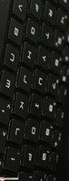 Le clavier propose de nombreuses combinaisons pour la couleur du rétroéclairage.