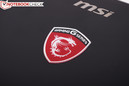 Le logo gamer de MSI, typique.