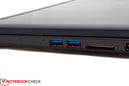 Le GS70 est bien équipé, avec quatre ports USB 3.0.