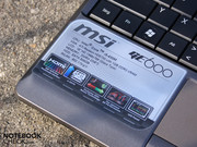 Le GE600 MSI a beaucoup de technologie différentes pour 800 Euro.