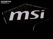 et le logo MSI s'illumine