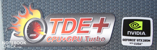 MSI GT660R-i74129BLW7P: The Turbo engine increases the CPU performance only by around five percent, the GPU performance doesn't change despite being slightly overclocked (30 MHz core).