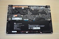 Intérieur du Mi Notebook Air (Source: blog.geekbuying.com)