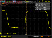 B/W montée"Normal": 6.4 ms