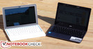 A gauche : l'HP Chromebook 11; A droit : l'Acer Chromebook C720-2800