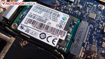 Le SSD Samsung de 128 Go de notre exemplaire de test.