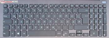 Le clavier n'est pas rétro-éclairé.