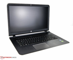 Le HP Pavilion 17-g013ng, fourni par le HP Store.