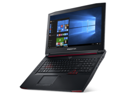 En test : l'Acer Predator 17. Exemplaire aimablement fourni par Cyberport.