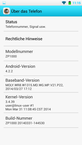 Android 4.2.2 est de la partie.