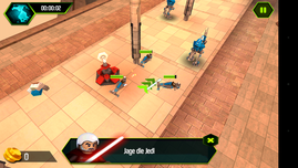 Même les jeux les plus sophistiqués, comme "Lego Star Wars : The Yoda Chronicles" ne lui posent pas problème.