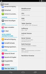 Android dans sa version 4.2.2.