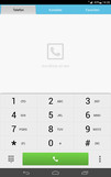 La tablette permet de passer des appels téléphoniques.